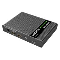 Techly IDATA HDMI-KVM67, Sender und Empfänger, Kabelgebunden, 70 m, Cat6, Cat6a, Cat7, 4096 x 2160 Pixel, 60 Hz