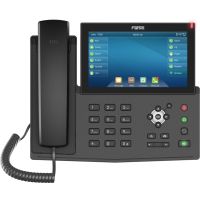 Fanvil X7 V2, IP-Telefon, Schwarz, Kabelgebundenes Mobilteil, Im Band, Außerhalb des Bandes, SIP-Info, 20 Zeilen, 2000 Eintragungen