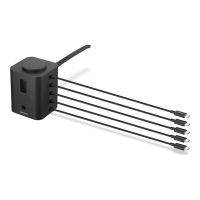 Lenovo Smart Charger - Ladestation - 19 Watt - 1 A - 5 Ausgabeanschlussstellen (24 pin USB-C)