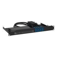 Rackmount.IT RM-OM-T3 - Montagesatz für Netzwerkgeräte - Rack montierbar - Jet Black - 1U - 48.3 cm (19")