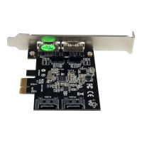 StarTech.com 2 Port SATA III PCI Express Schnittstellenkarte