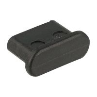 Delock Dust Cover for USB Type-C Female - Schutzumschlag - Schwarz (Packung mit 10)