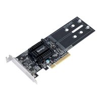 Synology M2D18 - Laufwerksschachtadapter - Erweiterungsschlitz auf 2 x M.2
