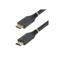 StarTech.com 20ft (6m) Active HDMI Cable w/Gripping Connectors - Highspeed - HDMI-Kabel mit Ethernet - HDMI männlich zu HDMI männlich - 6.1 m - abgeschirmt - Schwarz - 1080p-Unterstützung, 240 Hz, 1440 Pixel (UWQHD)