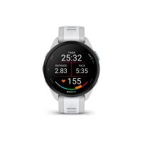 Garmin Forerunner 165 - Nebelgrau - Sportuhr mit Band - Silikon - Whitestone - Handgelenkgröße: 126-203 mm - Anzeige 3 cm (1.2")