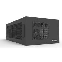 Thermaltake AX100, Rack, PC, Schwarz, SPCC, Stahl, 22 cm, 120,140 mm