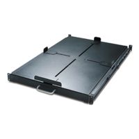 APC Ausziehbarer Fachboden, 91 kg, schwarz, Regalboden, Metall, Schwarz, 15,9 kg