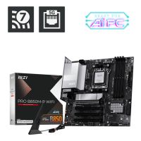 MSI PRO B850M-P WIFI, AMD, Sockel AM5, AMD Ryzen 7000 Series, AMD Ryzen 8000 Series, AMD Ryzen 9000 Series, Sockel AM5, DDR5-SDRAM, 256 GB