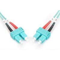 DIGITUS LWL Multimode OM 3 Patchkabel, SC / SC