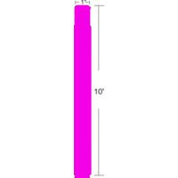 Zebra Z-Band Fun - Pink - 25.4 x 254 mm 350 Etikett(en) 350) Armbandetiketten