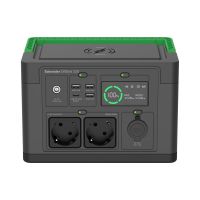 APC Schneider OffGrid 330 - Tragbares kraftwerk - LCD, Lithium-Ionen, 2 CEE 7/3 Schuko-Steckdosen, Sinuswelle, 3 USB-A, 1 USB-C, kabelloses Laden