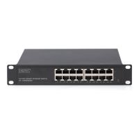 DIGITUS 10" Gigabit Ethernet Switch, 16-Port, Unmanaged