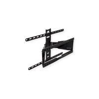 VALUE Befestigungskit (Wandmontage) - Ultra-dünn - für Flachbildschirm / LCD-Bildschirm - bis zu 50 kg - Metall - Schwarz - Bildschirmgröße: 109.2-228.6 cm (43"-90")