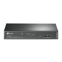 TP-LINK 8-Port 10/100Mbit/s-Desktop-Switch mit 4 PoE-Ports, Unmanaged, Fast Ethernet (10/100), Vollduplex, Power over Ethernet (PoE), Wandmontage