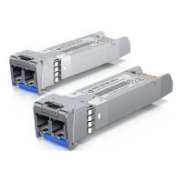 Ubiquiti UACC-OM-SM-10G-D - SFP+-Transceiver-Modul - 10GbE - LC Single-Modus - bis zu 10 km - 1310 nm (Packung mit 2)