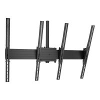 Chief Fusion 2x1 Menu Board Ceiling Display Mount - For Displays 40-55" - Black - Befestigungskit - für 2 LCD-Displays - Schwarz - Bildschirmgröße: 101.6-139.7 cm (40"-55")