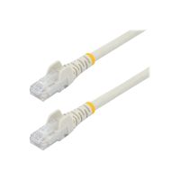 StarTech.com 1m Cat6 UTP RJ45 Gigabit Patchkabel Snagless - Cat 6 Netzwerkkabel mit Schutzmanschette - Cat.6 Patch-Kabel - Weiß - Patch-Kabel - RJ-45 (M)