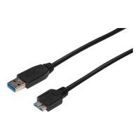 DIGITUS USB-A  Micro-B Anschlusskabel, 1m