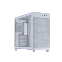ASUS PRIME AP303 TG White, PC, Weiß, micro ATX, Mini-ITX, ATX, 16,5 cm, 36 cm, 18 cm