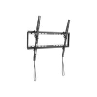 Equip Halterung - Ultra-dünn - für Curved Panel/Flat Panel - flaches Profil - stainless steel, Kunststoff - Schwarz (37"-75")