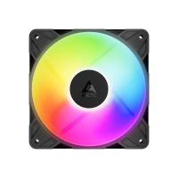 Arctic P12 Pro A-RGB - Gehäuselüfter - reverse, with cable splitter - 120 mm - Schwarz (Packung mit 3)