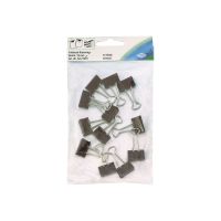 WEDO Classics - Foldback-Klammern - nickelbeschichtet