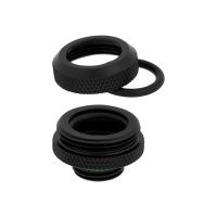 Corsair Hydro X Series XF Hardline 14mm OD Fitting - Flüssigkühlsystemarmatur - Schwarz (Packung mit 4)