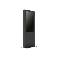 SMS Casing Freestand - Storage Portrait - G1 - Aufstellung - für LCD-Display - Schwarz, RAL 9005 - Bildschirmgröße: 139.7 cm (55")
