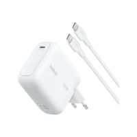 Belkin BoostCharge - Netzteil - GaN, mit USB-C-Kabel - 100 watt - Fast Charge, PD 3.2, QC 5.0, AVS, UFCS, Hypercharge, FC 2.0 (USB-C)