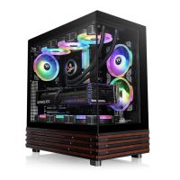 Thermaltake View 270 Plus WS ARGB, Midi Tower, PC, Schwarz, ATX, EATX, micro ATX, Mini-ITX, SPCC, Gehärtetes Glas, Gaming