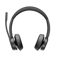 Poly HP Poly Voyager 4320 USB-A Headset +BT700 Dongle, für Microsoft Teams zertifiziert, Verkabelt & Kabellos, Büro/Callcenter, 20 - 20000 Hz, 162 g, Kopfhörer, Schwarz