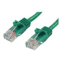 StarTech.com 3m Cat5e RJ45 UTP Netzwerkkabel Snagless - Cat 5e Patchkabel - Grün - Stecker / Stecker - Patch-Kabel - RJ-45 (M)
