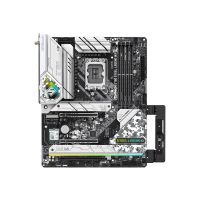 ASRock Z790 Steel Legend WiFi - Motherboard - ATX - LGA1700-Sockel - Z790 Chipsatz - USB 3.2 Gen 1, USB 3.2 Gen 2, USB-C 3.2 Gen2, USB-C 3.2 Gen 2x2 - Bluetooth, 2.5 Gigabit LAN, Wi-Fi 6 - Onboard-Grafik (CPU erforderlich)