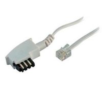 S/CONN maximum connectivity S-Conn 70046-W - 6 m - TAE F - RJ11 - Weiß - Männlich - Männlich