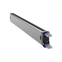 PATCHBOX C60STPXC6XXX1V, Kabelrinne, Rack, Polyoxymethylen (POM), Stahl, Schwarz, Silber, Violett