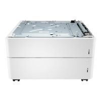 HP Papierzuführung und Unterstand - Medienschacht - 1100 Blätter in 2 Schubladen (Trays)
