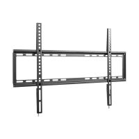 Equip Halterung - Ultra-dünn - für Curved Panel/Flat Panel - fest - stainless steel - Schwarz (37"-75")