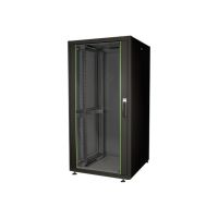 DIGITUS Dynamic Basic DN-19 32U-8/8-DB - Schrank Netzwerkschrank - RAL 9005, Schwarz - 32U - 48.3 cm (19")
