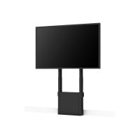 SMS Func - Befestigungskit (Wand-/Bodenmontage) - für Flachbildschirm - Schwarz - Bildschirmgröße: von 116,8 cm (ab 46")