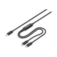 Manhattan Stromkabel - 24 pin USB-C (M) zu 24 pin USB-C (M)