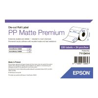 Epson Premium - Polypropylen (PP) - matt - permanenter Acrylklebstoff - 76 x 127 mm 5280 Etikett(en) (24 Rolle(n)