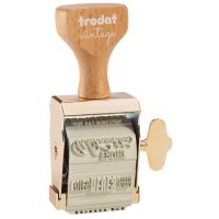 TRODAT 158077, Rechteckig, Gold, Holz, 150 mm, 450 mm