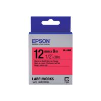 Epson LabelWorks LK-4RBP - Schwarz auf rot - Rolle (1,2 cm x 9 m)
