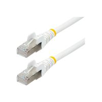 StarTech.com 1.5m CAT6a Ethernet Cable - White - Low Smoke Zero Halogen (LSZH)