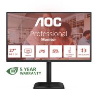 AOC E4 Q27E4U, 68,6 cm (27"), 2560 x 1440 Pixel, Quad HD, LED, 4 ms, Schwarz