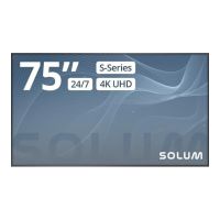 SOLUM S75A - 190 cm (75") Diagonalklasse S Series LCD-Display mit LED-Hintergrundbeleuchtung - Digital Signage - Android - 4K UHD (2160p)