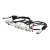 TRENDnet TK 215i - KVM-/Audio-Switch - 2 x KVM/Audio