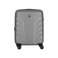 Wenger SwissGear Motion Carry-On, Karre, Harte Schale, Grau, 4 Rad/Räder, Spinnrad, 360°