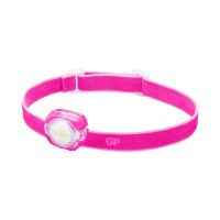 GP Battery CH31002, Stirnband-Taschenlampe, Pink, 100 lm, CR2025, Alkali