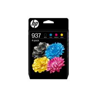 HP 937 - 4er-Pack - Schwarz, Cyan, Magenta, Gelb
